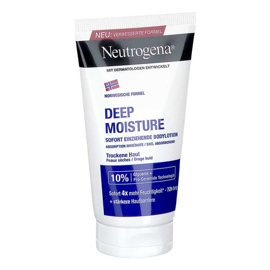 Neutrogena Deep Moisture Sofort einziehende Bodylotion fÃ¼r trock
