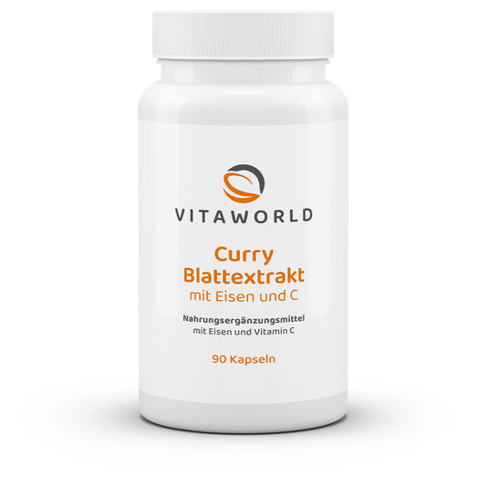 Curry Blattextrakt mit Eisen und C (90 Kps)