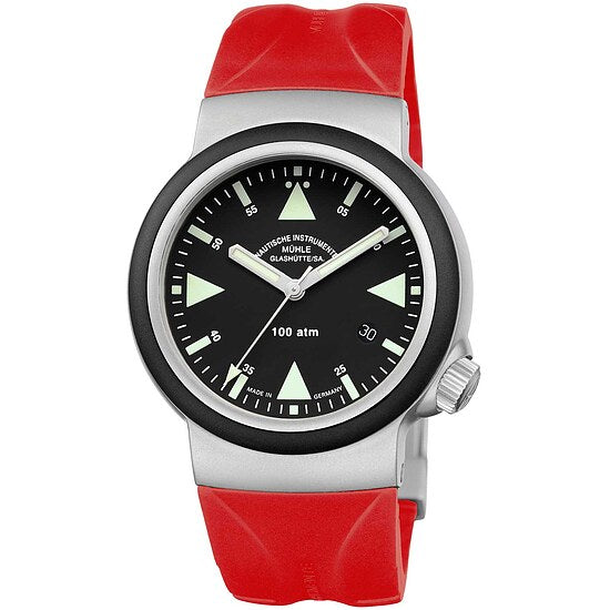 Mühle Glashütte S.A.R.-Rescue Timer M1-41-03 mit rotem Band