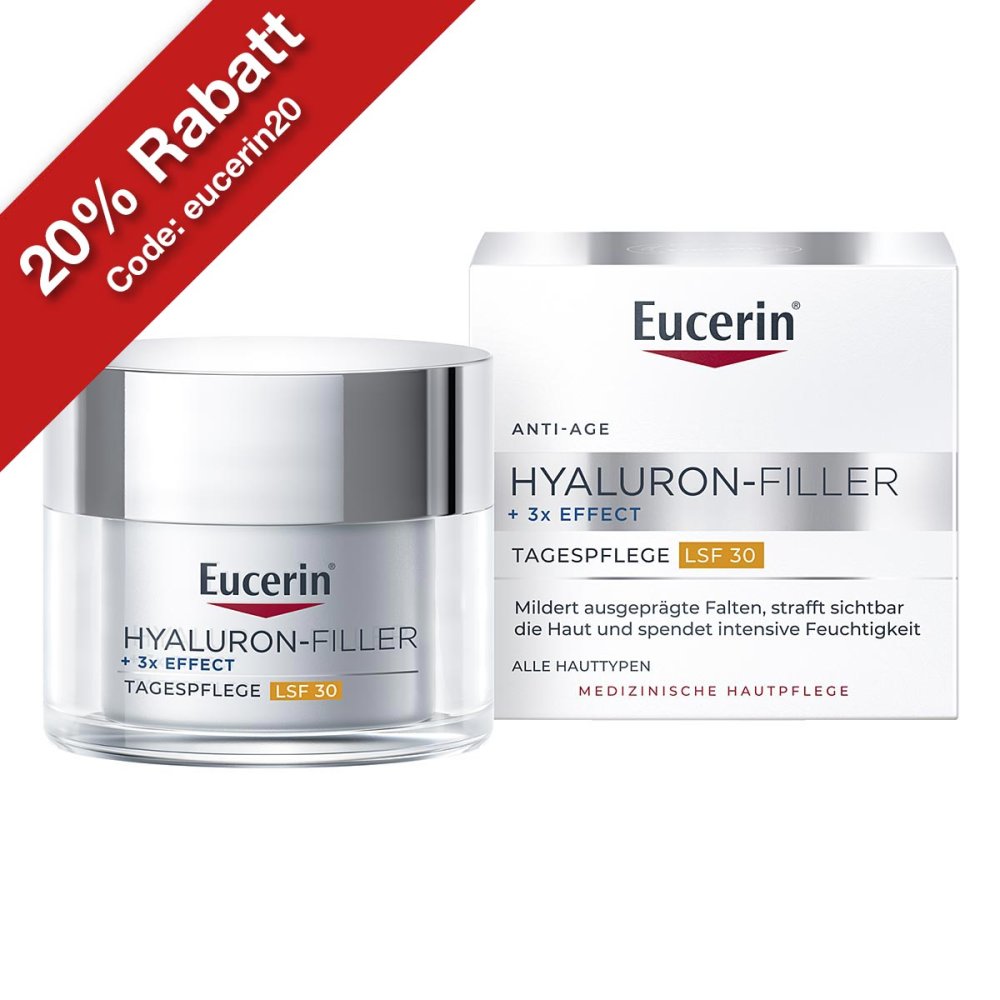 Eucerin Hyaluron-Filler + 3x Effect Tagespflege LSF 30