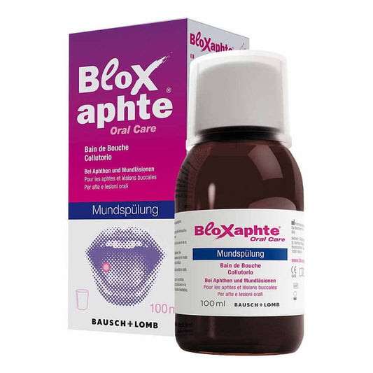 Bloxaphte Oral Care MundspÃ¼lung - Aphthen, Verletzungen im Mund