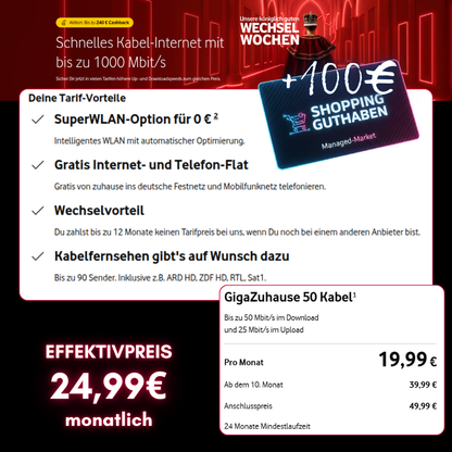 Vodafone Internet Zuhause