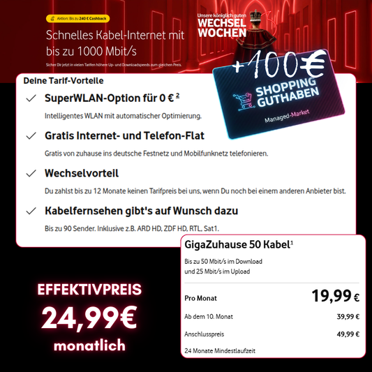 Vodafone Internet Zuhause