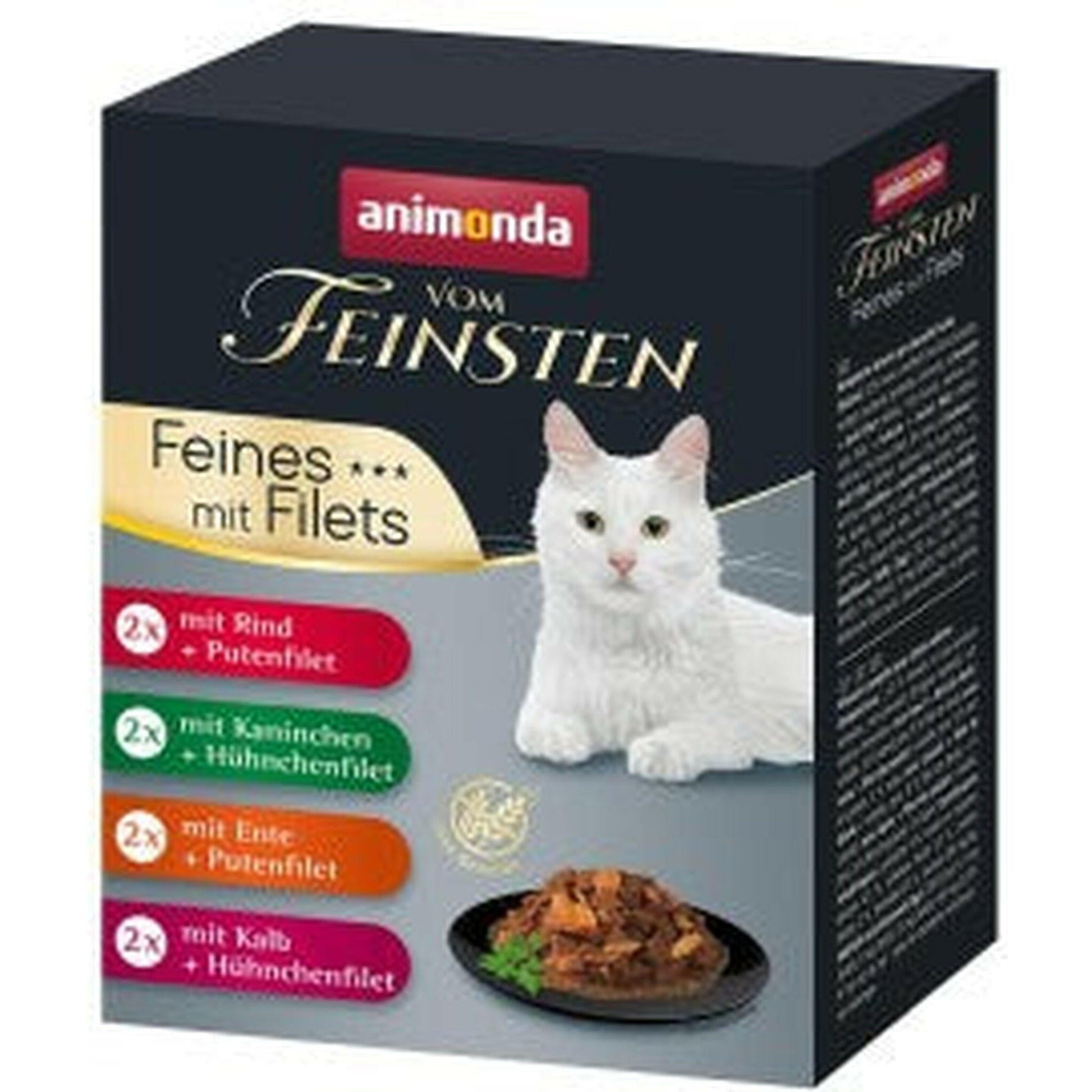 Animonda Cat P.B. vom Feinsten Adult Feine Vielfalt mit Filet 8x85g