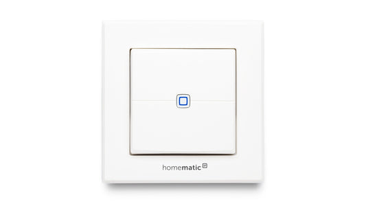 Homematic IP Smart Home Wandtaster – 2-fach, HmIP-WRC2