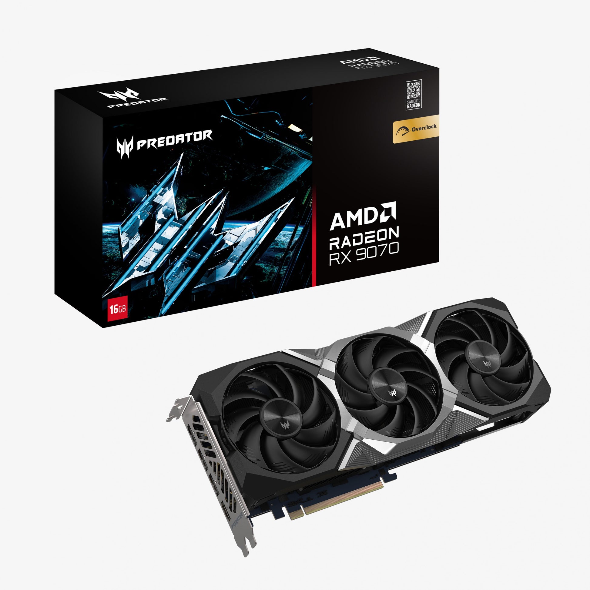 Acer Predator BiFrost Radeon RX 9070 OC 16GB
