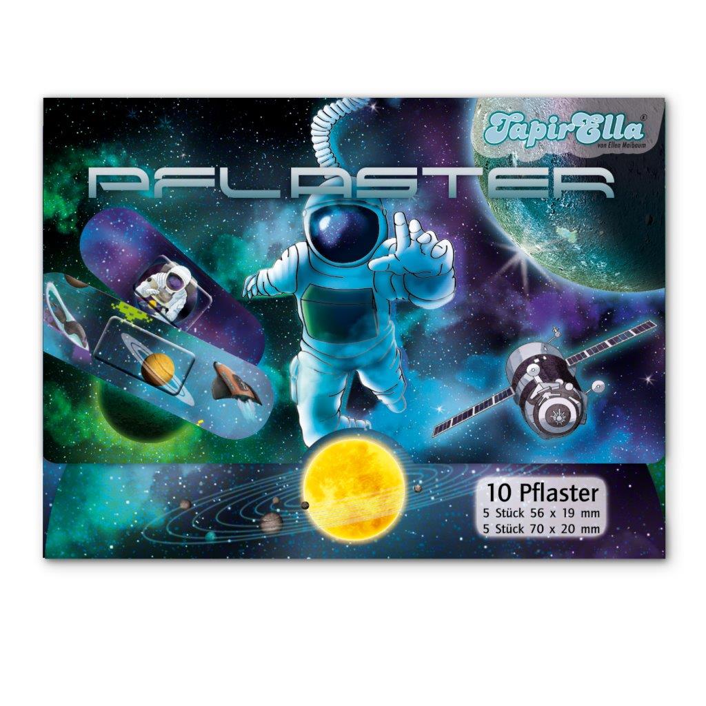 Pflasterbriefchen Space