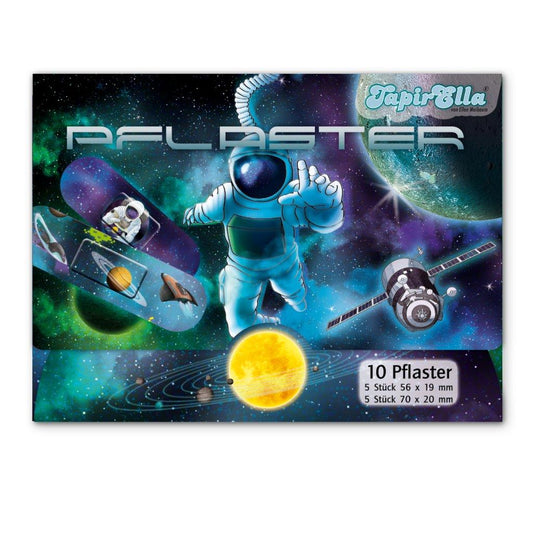 Pflasterbriefchen Space