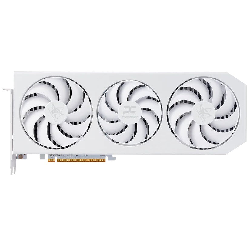 PowerColor Hellhound Radeon RX 9070 XT Spectral White