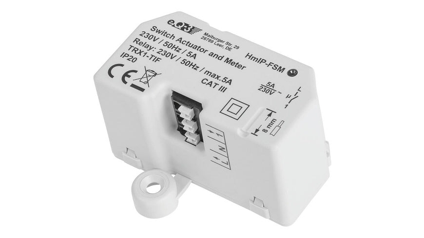 ELV ARR-Bausatz Homematic IP Schalt-Mess-Aktor HmIP-FSM, 5 A, Unterputz