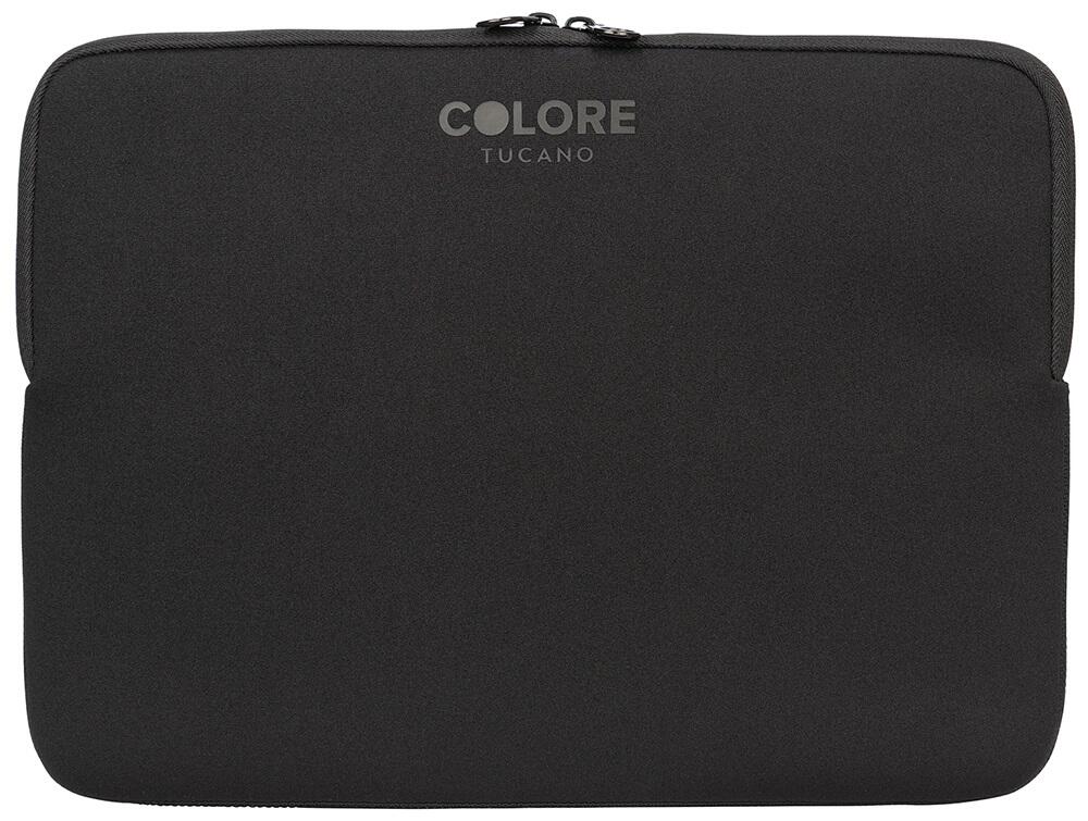 Tucano Colore Neoprenhülle für Notebook 15,6" und Apple MacBook Pro 16" - Schwarz