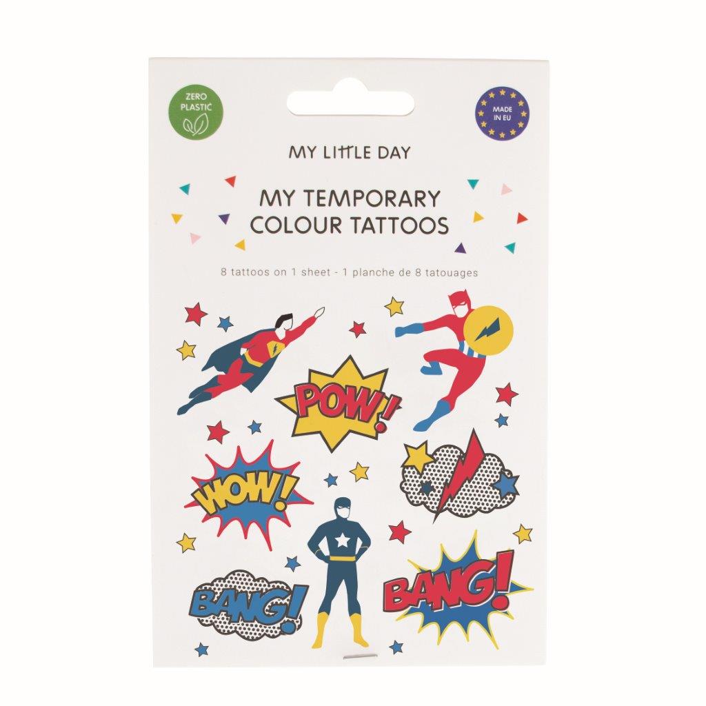 Super Heroes Tattoos