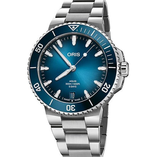 Herren Taucheruhr von Oris Aquis Date 01 400 7790 4135-07 8 23 02PEB