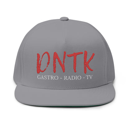 DNTK Flat Bill Cap - Gestickt