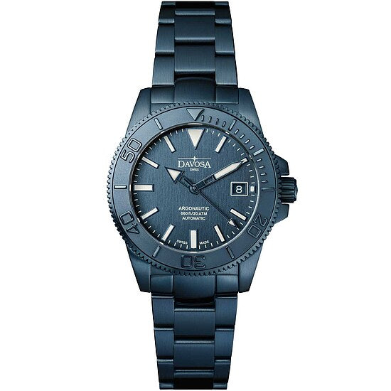 Davosa Herrenuhr Argonautic 39 Monochrome - 16154040