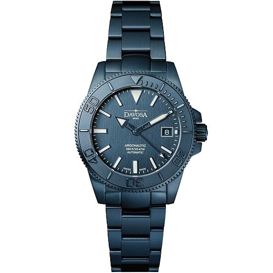 Davosa Herrenuhr Argonautic 39 Monochrome - 16154040