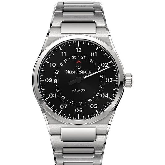 Meistersinger Einzeigeruhr Automatic Kaenos Open Date KSOD 902