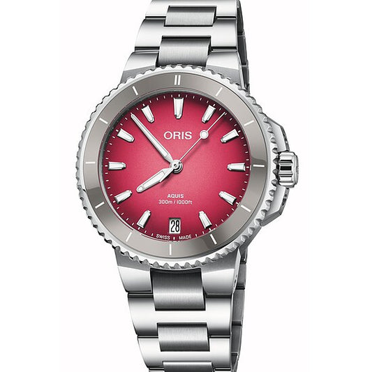 Damen Taucheruhr von Oris Aquis Date Taste of Summer 01 733 7792 4158-07 8 19 05P