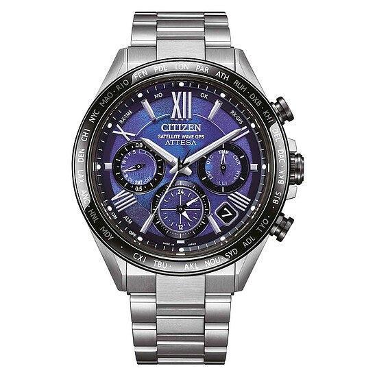 Citizen Chrono Eco Drive Attessa Satellite Wave limitiert CC4075-50L