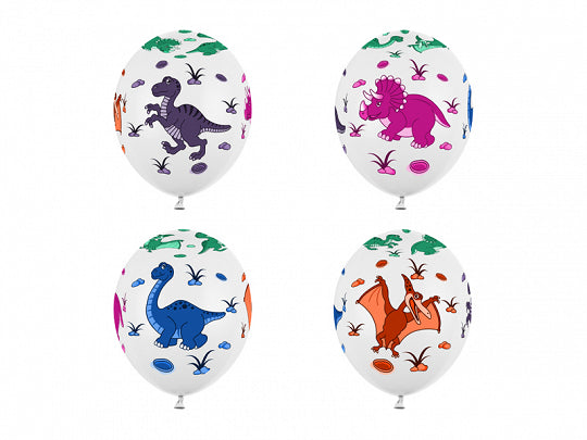 Dino Luftballons bunt