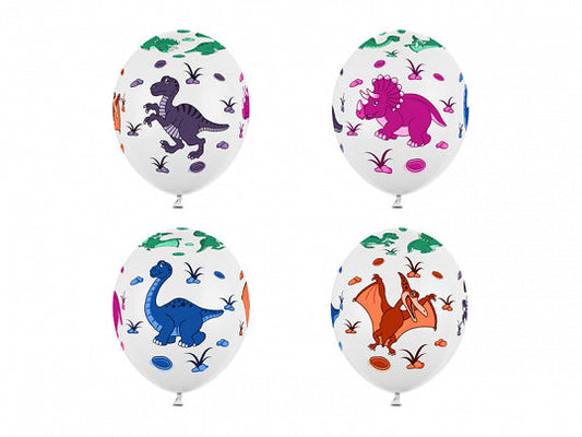 Dino Luftballons bunt