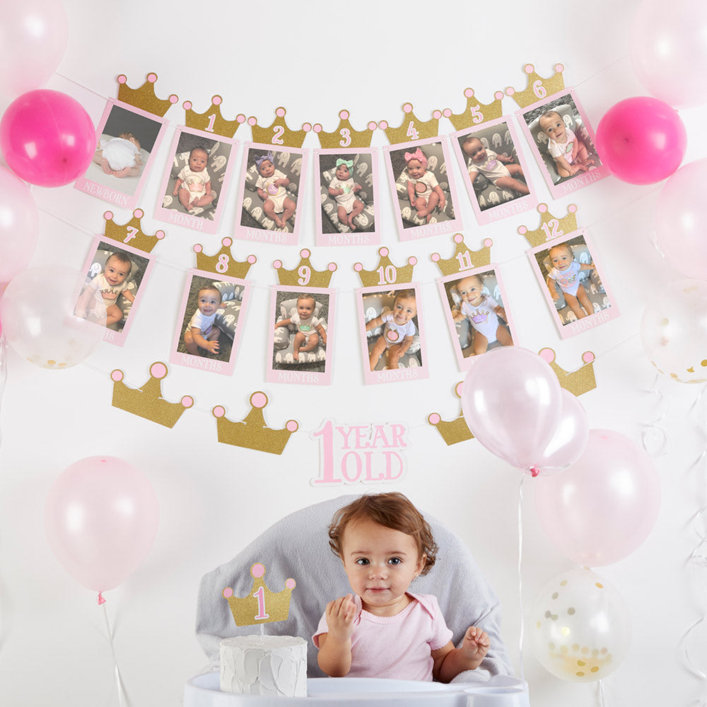 Photobanner 1. Geburtstag Mädchen