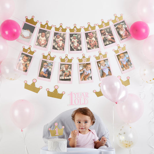 Photobanner 1. Geburtstag Mädchen