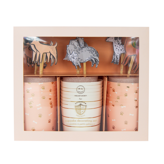 Bow Wow Cupcake Set