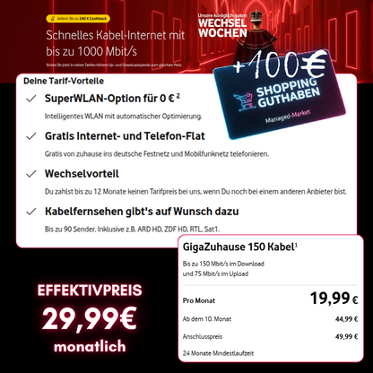 Vodafone Internet Zuhause