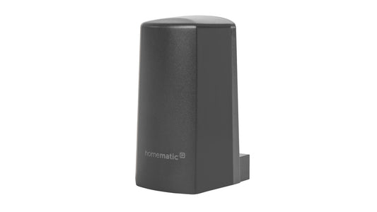 Homematic IP Smart Home Temperatur- und Luftfeuchtigkeitssensor – außen, anthrazit, HmIP-STHO-A