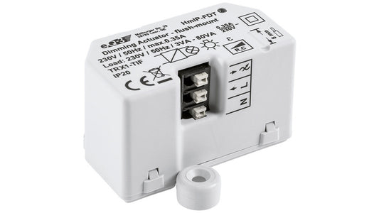 Homematic IP Smart Home Dimmaktor Unterputz – Phasenabschnitt, HmIP-FDT