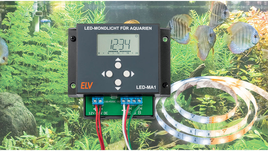 ELV Bausatz LED-Mondlicht für Aquarien LED-MA1