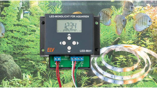 ELV Bausatz LED-Mondlicht für Aquarien LED-MA1