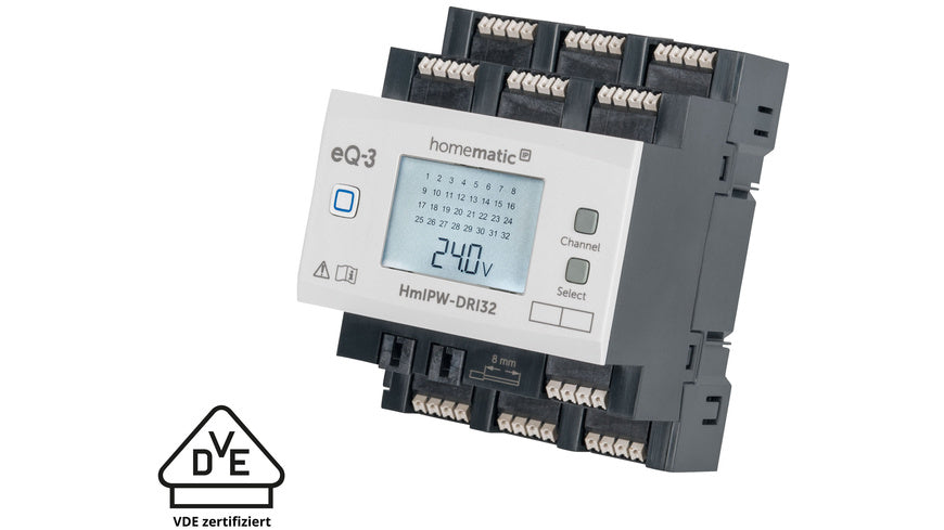 Homematic IP Wired Smart Home Eingangsmodul – 32-fach, HmIPW-DRI32