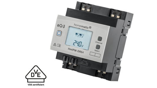 Homematic IP Wired Smart Home Schaltaktor – 4-fach, HmIPW-DRS4