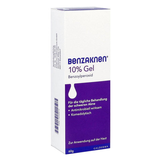 Benzaknen 10% Gel bei Akne
