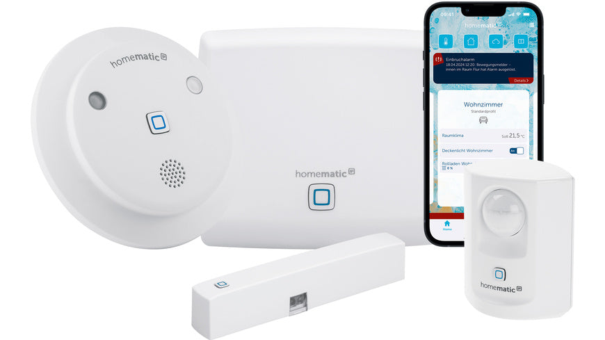 Homematic IP Smart Home Starter Set Alarm, HmIP-SK7
