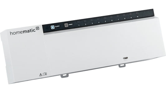 Homematic IP Wired Smart Home Fußbodenheizungscontroller – 10 Kanäle, 24 V, HmIPW-FAL24-C10