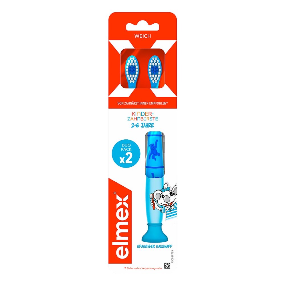 Elmex Kinder ZahnbÃ¼rste Duo Pack