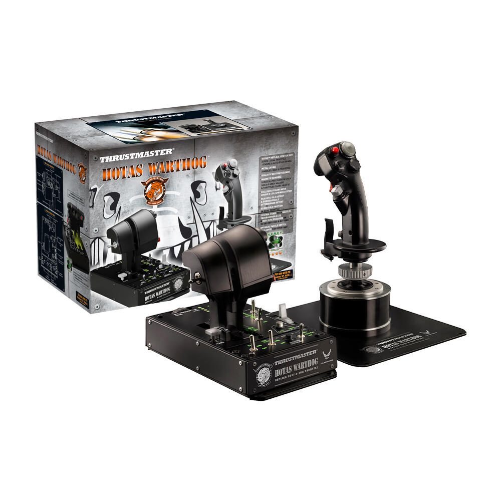Thrustmaster Joystick HOTAS Warthog Joystick und Gasregler