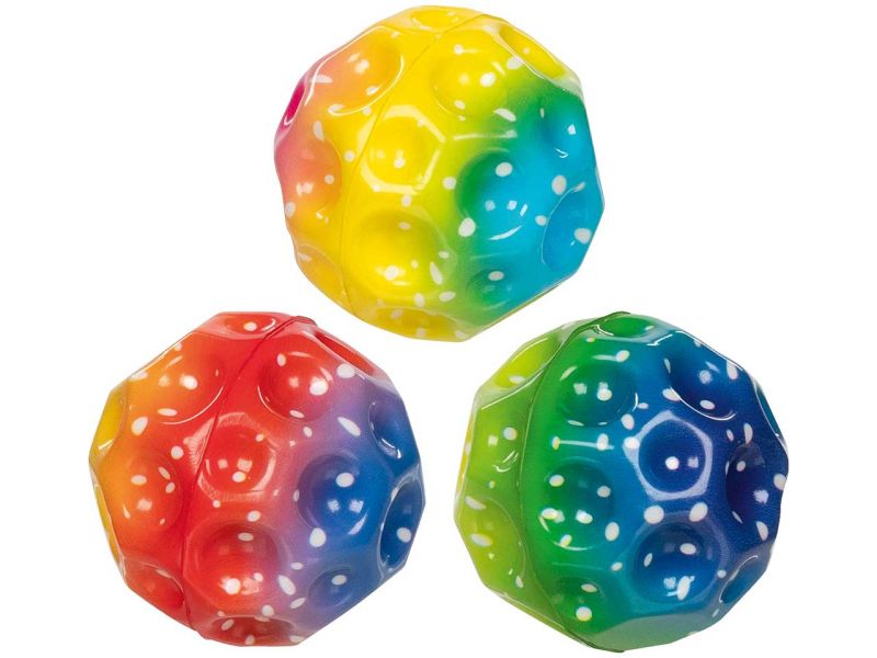 goki Regenbogenball mit guter Sprungkraft