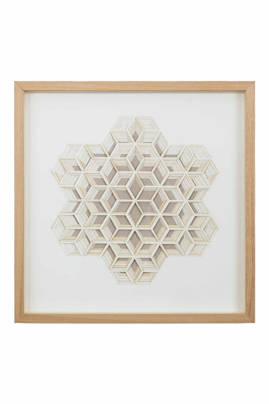 Bilder Papierkunst Cell Structure 60cm x 60cm