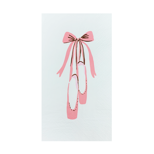 Ballett Servietten weiss Schuhe