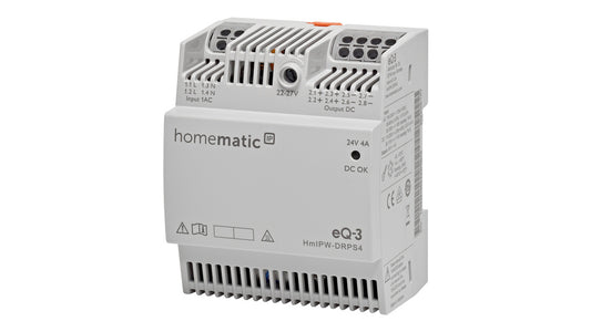 Homematic IP Wired Smart Home Netzteil, 4 A, HmIPW-DRPS4