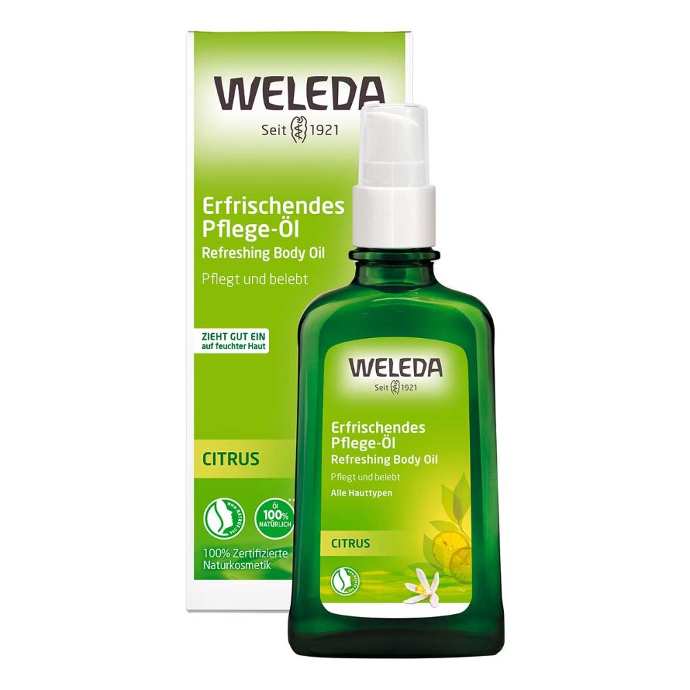 Weleda Citrus Erfrischendes Pflege-Ãl