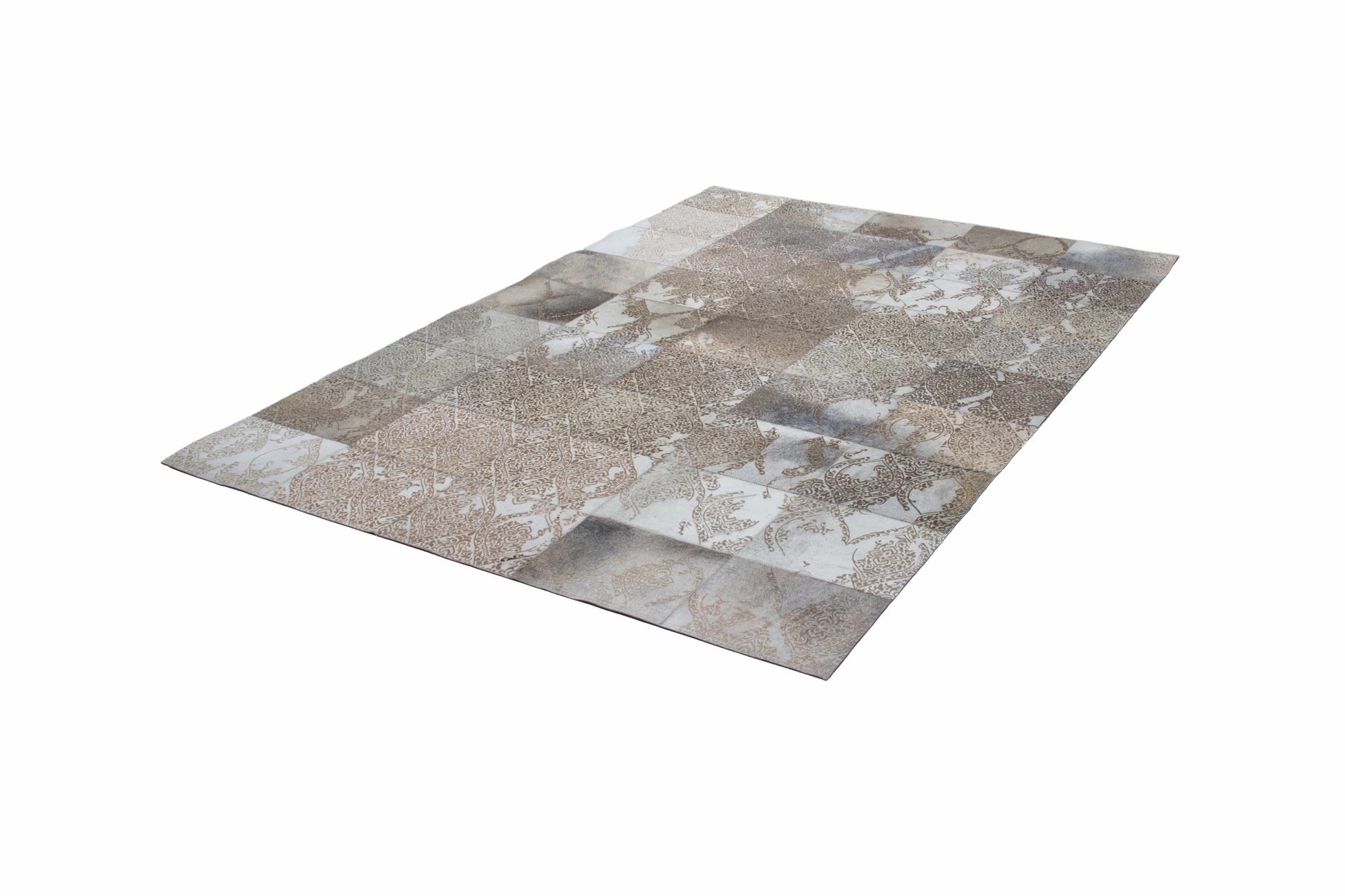 Teppich Cobra 343 Silber 75cm x 140cm | Flachflorteppich