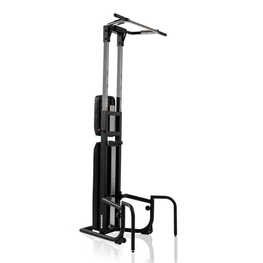 HAMMER Bench Pullup & Dip | 3-in-1 Kraftstation | Klimmzugstange | Dip-Station | Schrägbank