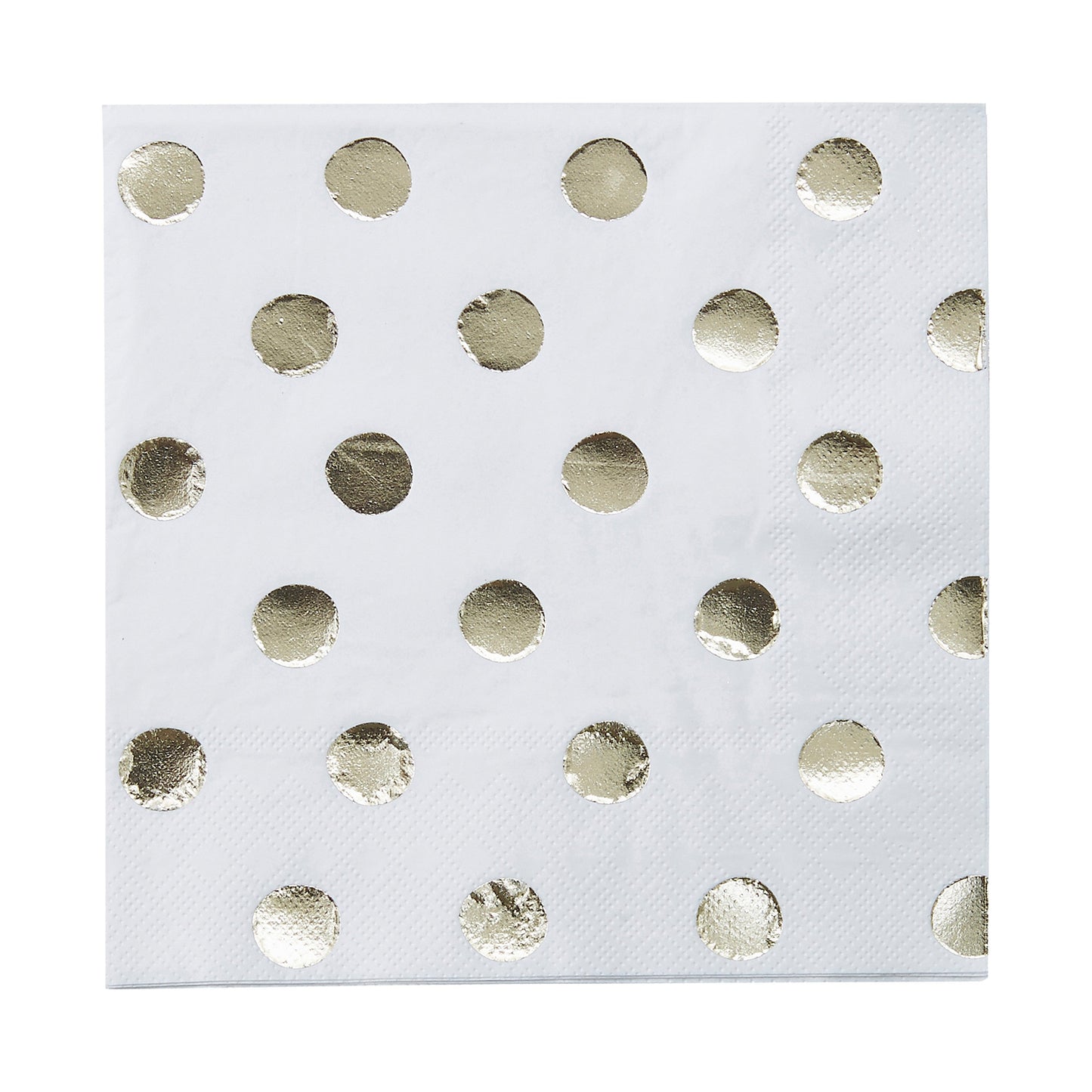 Gold Dots Servietten