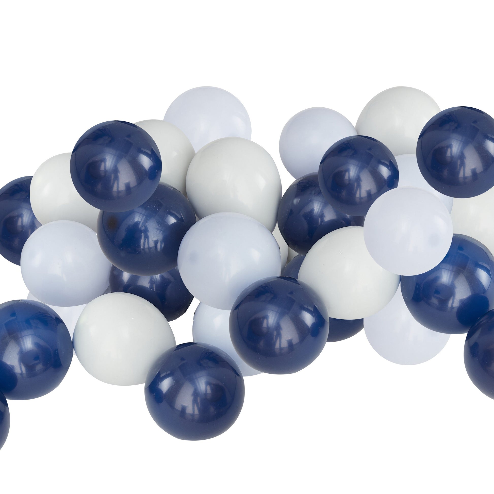 Miniballons blau
