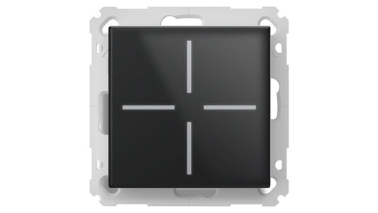 Homematic IP Smart Home Glastaster, schwarz, HmIP-WGS-A